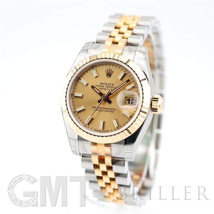 中古)ROLEX ロレックス デイトジャスト 179173 シャンパン（商品
