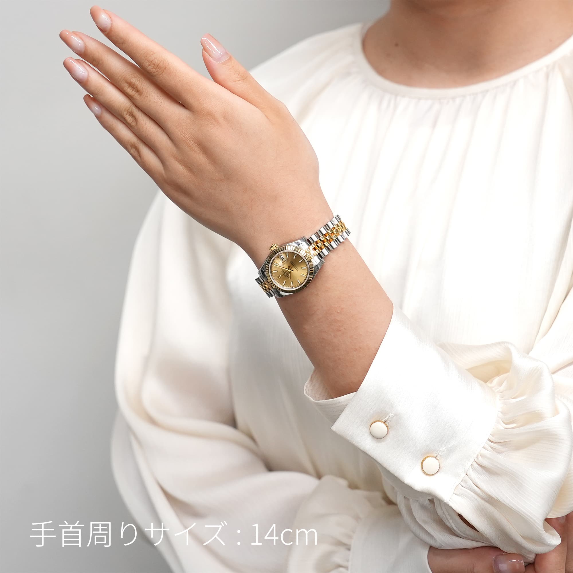 中古)ROLEX ロレックス デイトジャスト 179173 シャンパン（商品ID