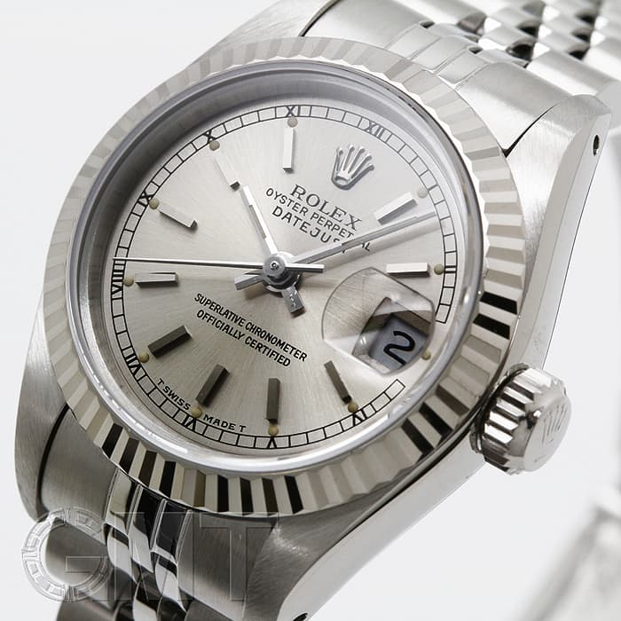 極美品✨ ROLEX ロレックス　デイトジャスト 4コマ　ゴールド　シルバー ロレックス / ROLEX デイトジャスト レディース デイトジャスト