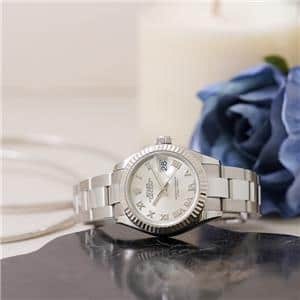 ROLEX ロレックス デイトジャスト 28 279174 シルバーローマ オイスターブレス メイン
