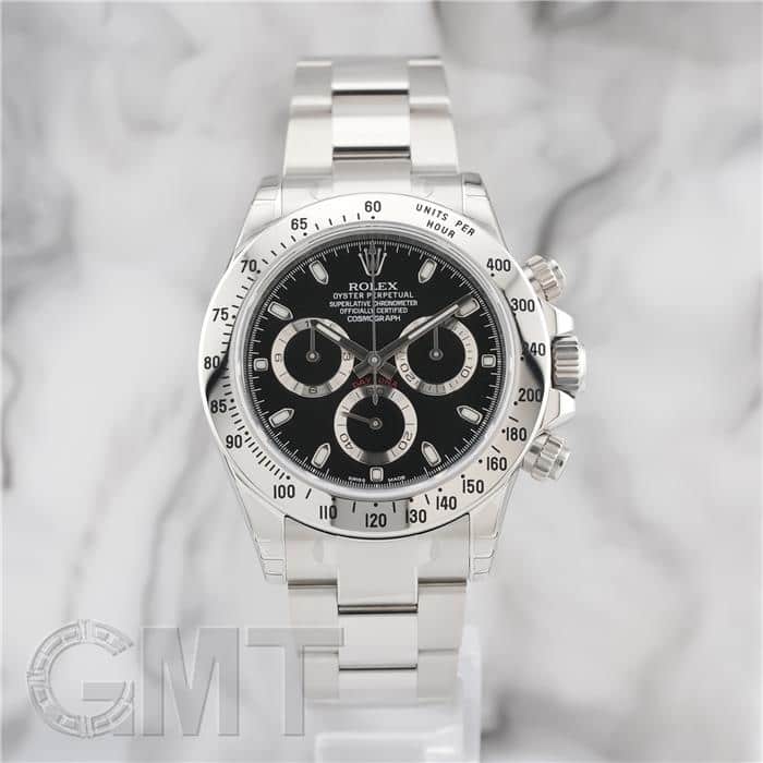 中古)ROLEX ロレックス デイトナ 116520 ブラック【純正保護シール付き