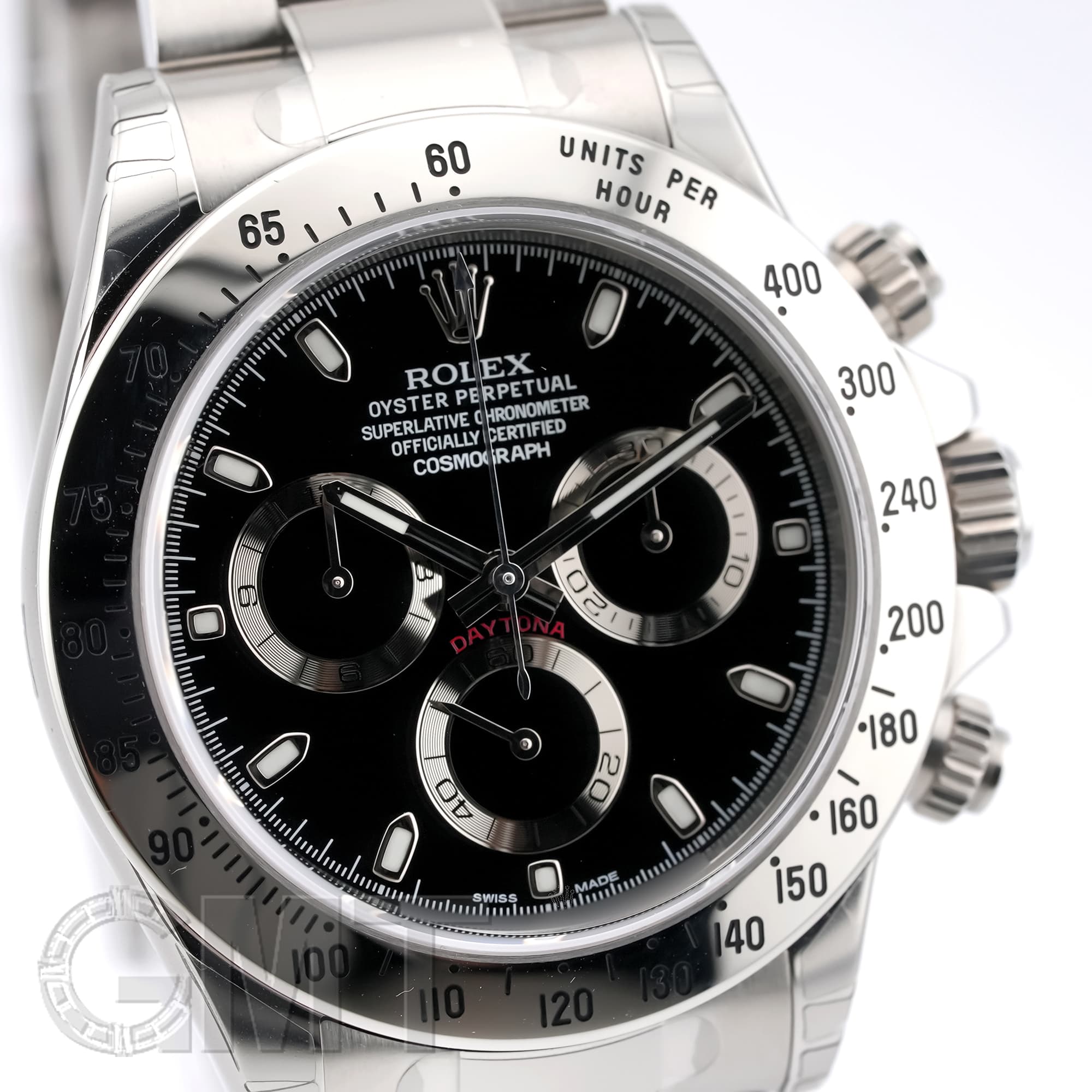 中古)ROLEX ロレックス デイトナ 116520 ブラック【純正保護シール付き