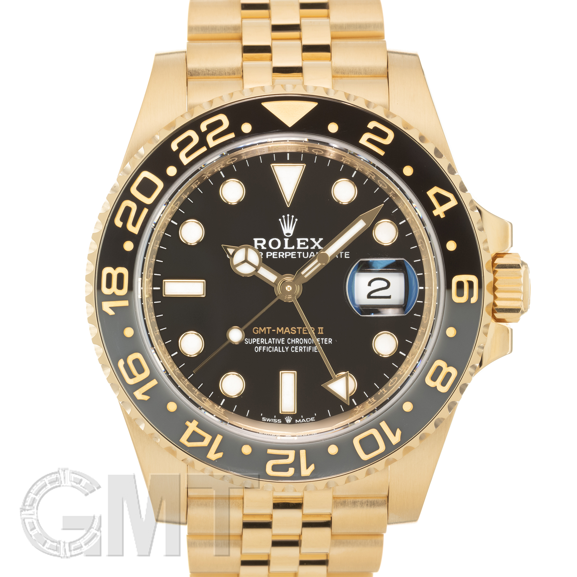 中古)ROLEX ロレックス GMTマスター II 126718GRNR ジュビリー