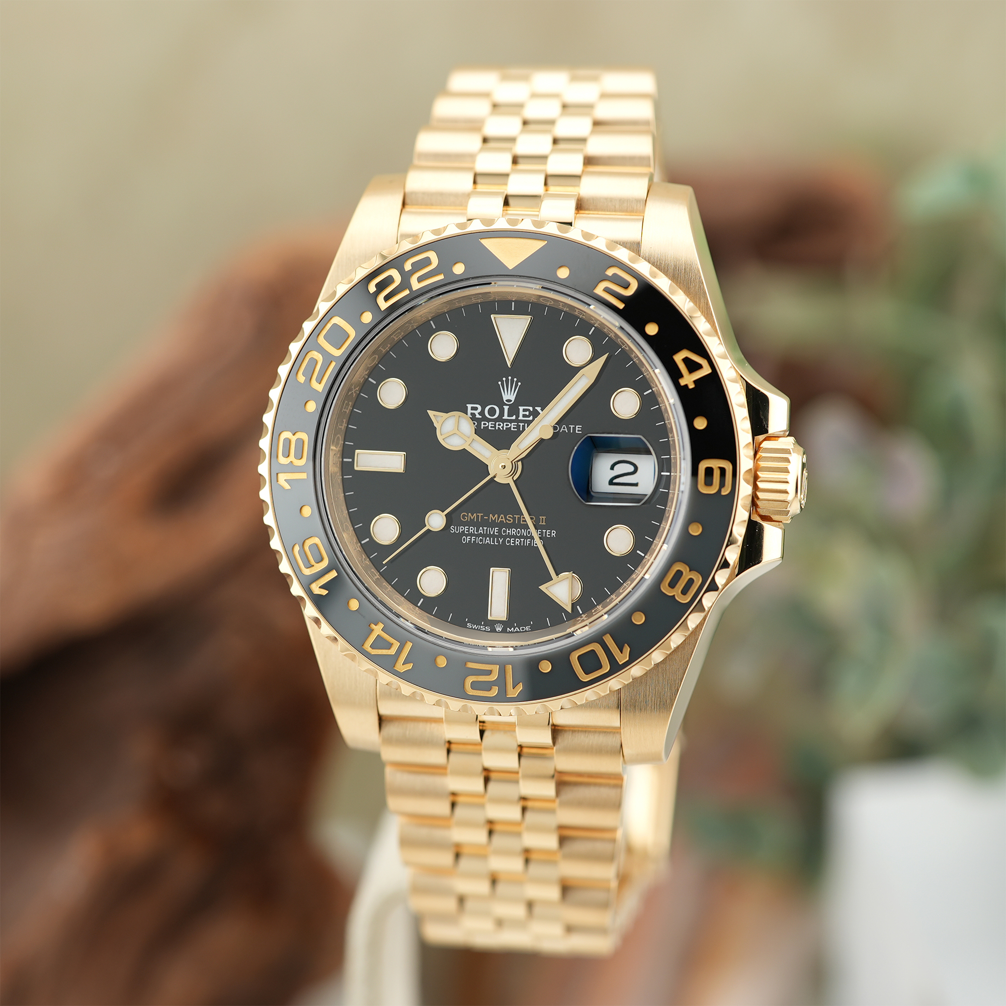 中古)ROLEX ロレックス GMTマスター II 126718GRNR ジュビリー