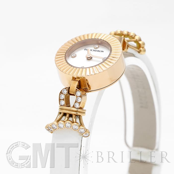 新品)BOUCHERON ブシュロン マジョリー ホワイトシェル WA012504-N