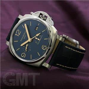 OFFICINE PANERAI オフィチーネ パネライ ルミノール ドゥエ GMT パワーリザーブ 45mm PAM00964 ブルー【アウトレット】 メイン