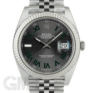 ROLEX ロレックス デイトジャスト 41 126334 グレー/グリーン ローマ ジュビリーブレスレット メイン