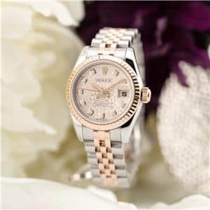 ROLEX ロレックス デイトジャスト 179171G ピンク コンピューター メイン