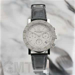 BVLGARI ブルガリ ブルガリ・ブルガリ クロノグラフ ホワイト BB38WSLDCH メイン
