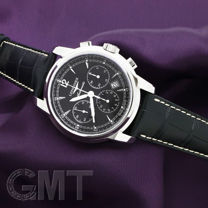 新品)LONGINES ロンジン サンティミエ オートマティック クロノグラフ
