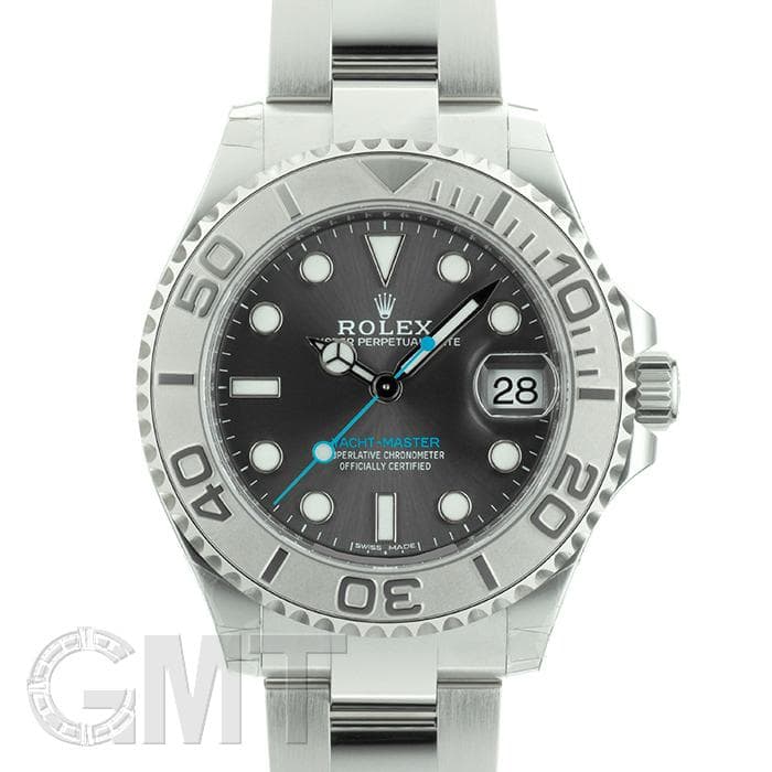 新品)ROLEX ロレックス ヨットマスター 37 268622 ダークロジウム ノー