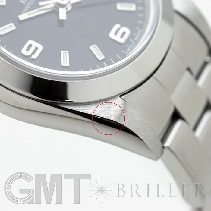 中古)ROLEX ロレックス オイスターパーペチュアル 76080 ブラック369 Y