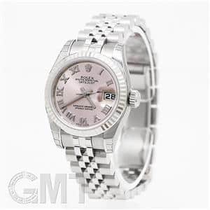 ROLEX ロレックス デイトジャスト 179174 ピンク ローマ メイン
