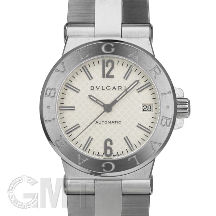 新品)BVLGARI ブルガリ ディアゴノ 35mm シルバー DG35C6SSD（商品ID