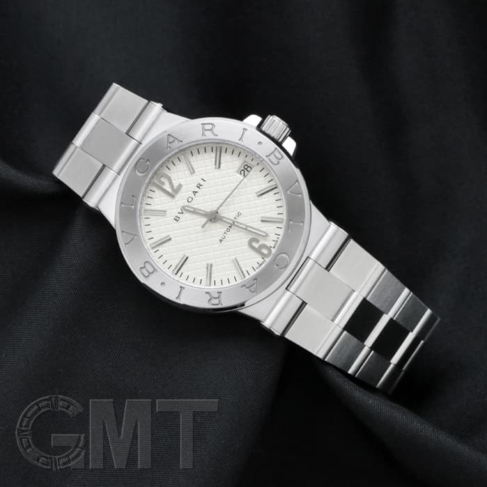 新品)BVLGARI ブルガリ ディアゴノ 35mm シルバー DG35C6SSD（商品ID