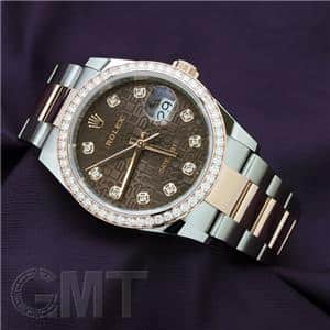 ROLEX ロレックス デイトジャスト 36 126281RBR チョコレートコンピューター オイスターブレスレット メイン