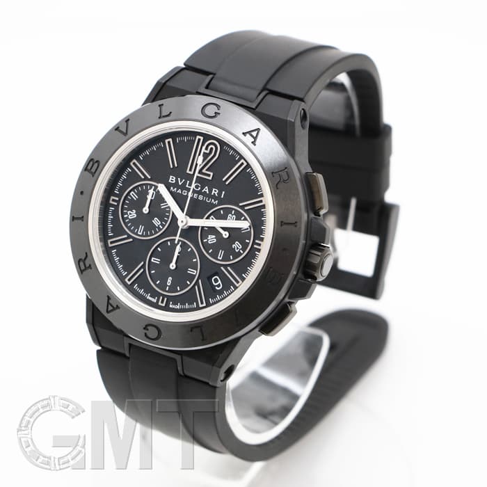 中古)BVLGARI ブルガリ ディアゴノ マグネシウム クロノグラフ