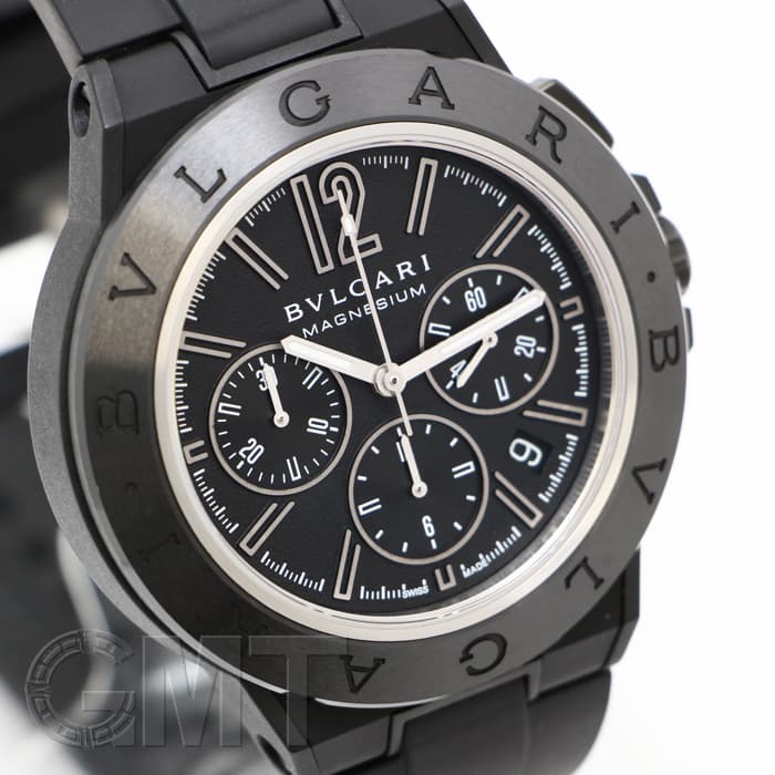 中古)BVLGARI ブルガリ ディアゴノ マグネシウム クロノグラフ