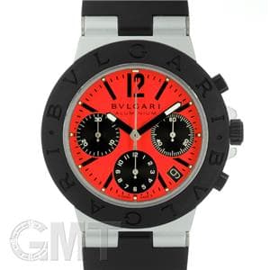 BVLGARI ブルガリ ディアゴノ アルミニウム クロノグラフ AC38C9BTAVD/SLN レッド/ブラック メイン