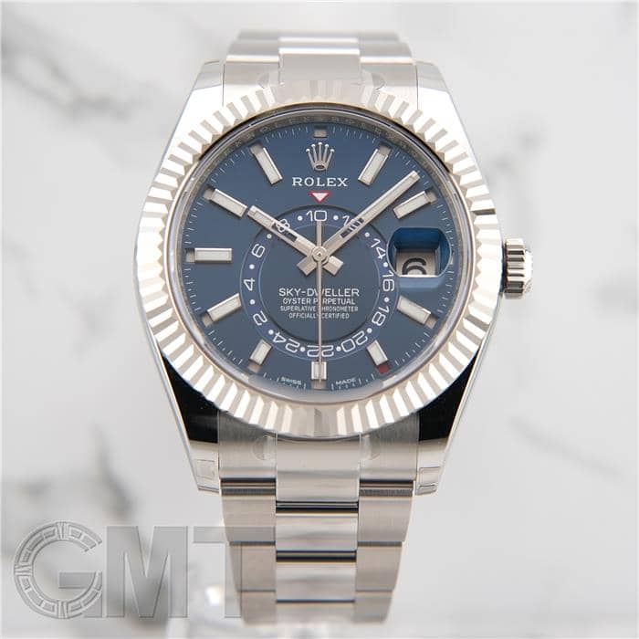 未使用)ROLEX ロレックス スカイドゥエラー 326934 ブルー