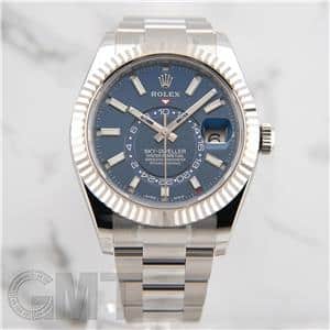 未使用)ROLEX ロレックス スカイドゥエラー 326934 ブルー オイスター