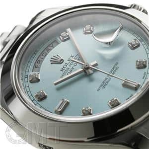 ROLEX ロレックス デイデイトII 218206A アイスブルー メイン