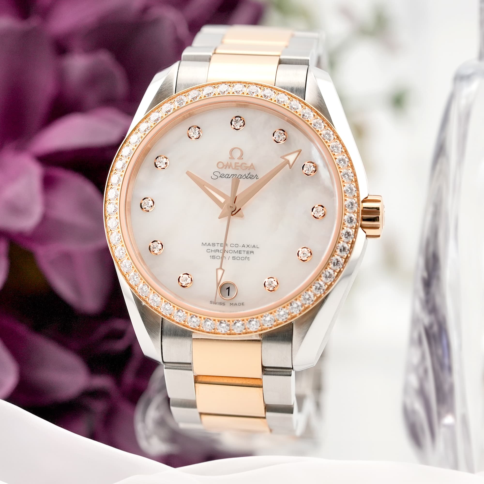 【ジャンク】OMEGA Seamaster 腕時計 アクアテラ レディース ジャンク】OMEGA Seamaster 腕時計 アクアテラ レディース OMEGA