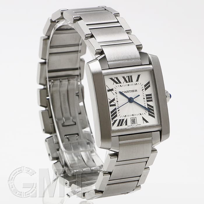 カルティエ CARTIER W51002Q3 タンクフランセーズ LM 自動巻き 中古)CARTIER カルティエ タンク フランセーズ LM W51002Q3（商品ID