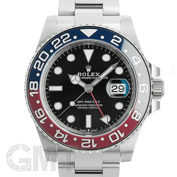未使用)ROLEX ロレックス GMTマスター II 126710BLRO ブルーレッド