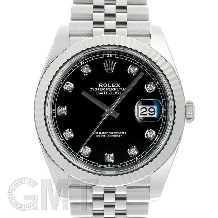 中古)ROLEX ロレックス デイトジャスト 41 126334G ブラック