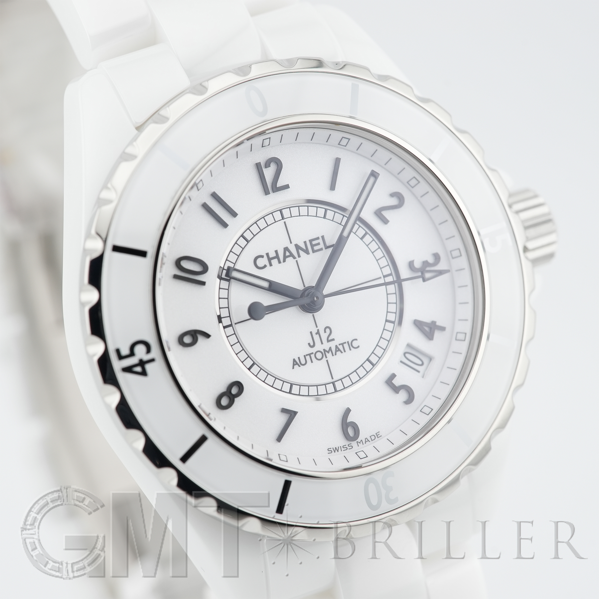 中古)CHANEL シャネル J12 H0970 ホワイトセラミック 38mm（商品ID