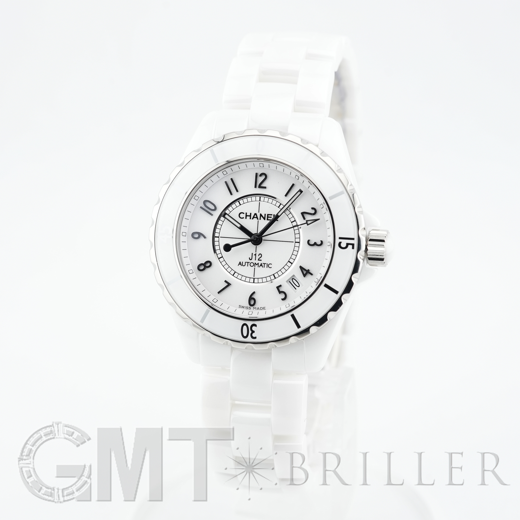 中古)CHANEL シャネル J12 H0970 ホワイトセラミック 38mm（商品ID