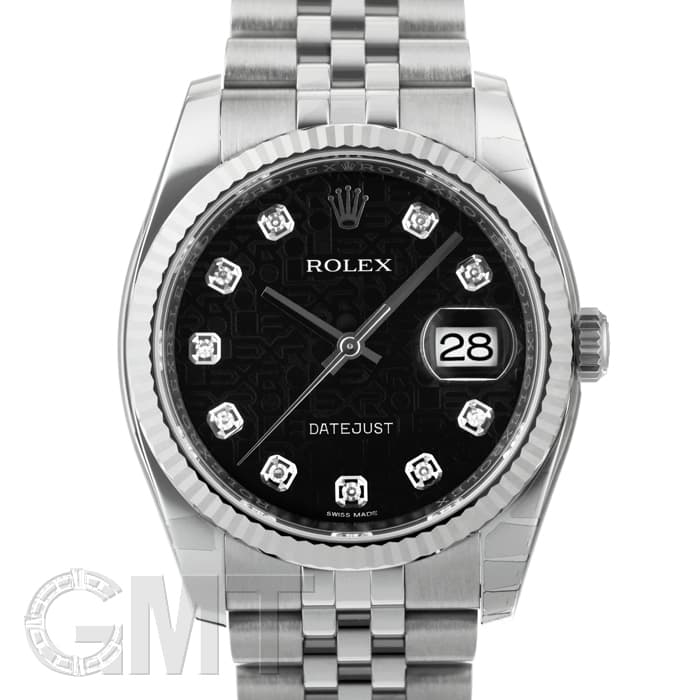新品)ROLEX ロレックス デイトジャスト 116234G ブラック