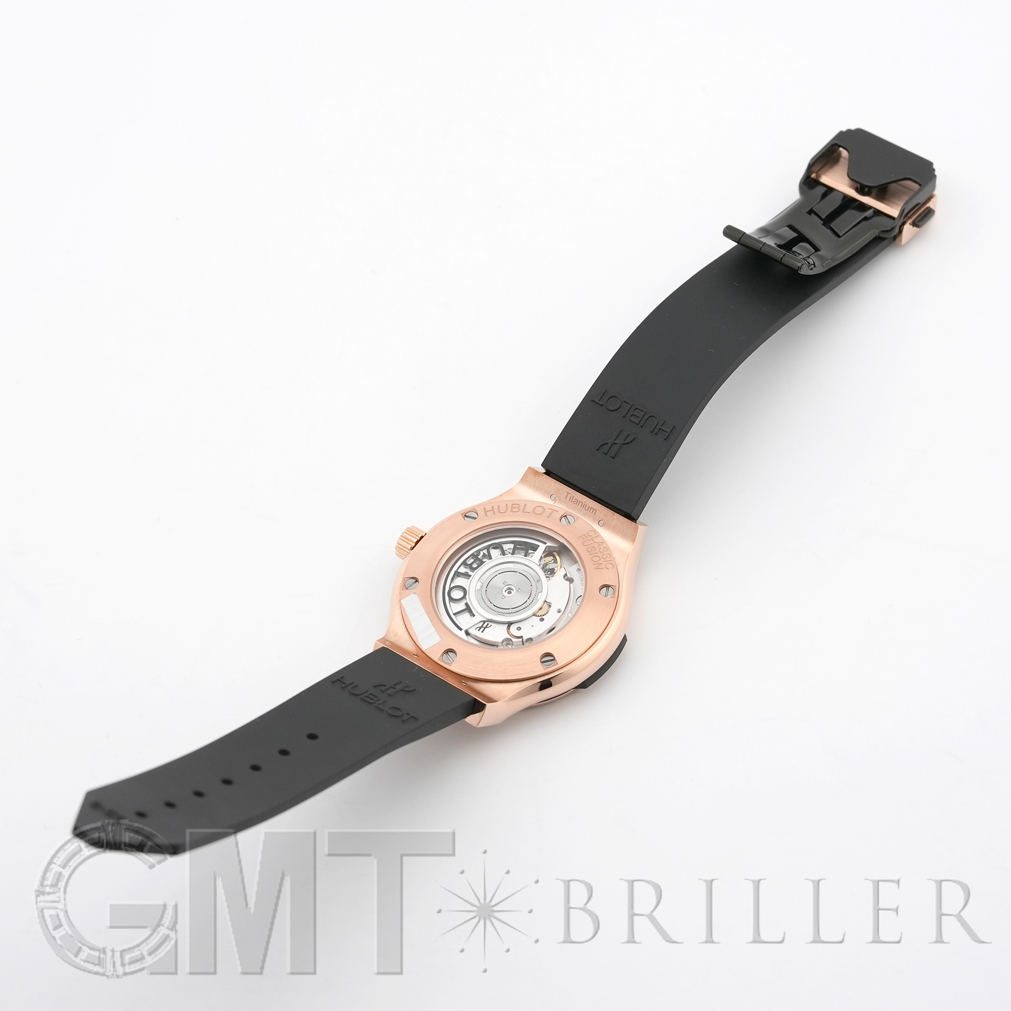 新品)HUBLOT ウブロ クラシック フュージョン キングゴールド パヴェ 