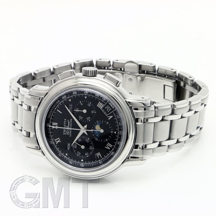 中古)ZENITH ゼニス クロノマスター T トリプルカレンダー ムーン
