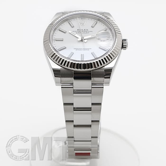 中古)ROLEX ロレックス デイトジャスト 41 126334 ホワイト オイスター