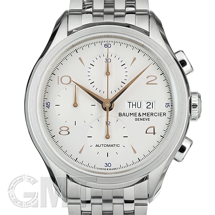 中古)BAUME & MERCIER ボーム&メルシエ クリフトン クロノグラフ