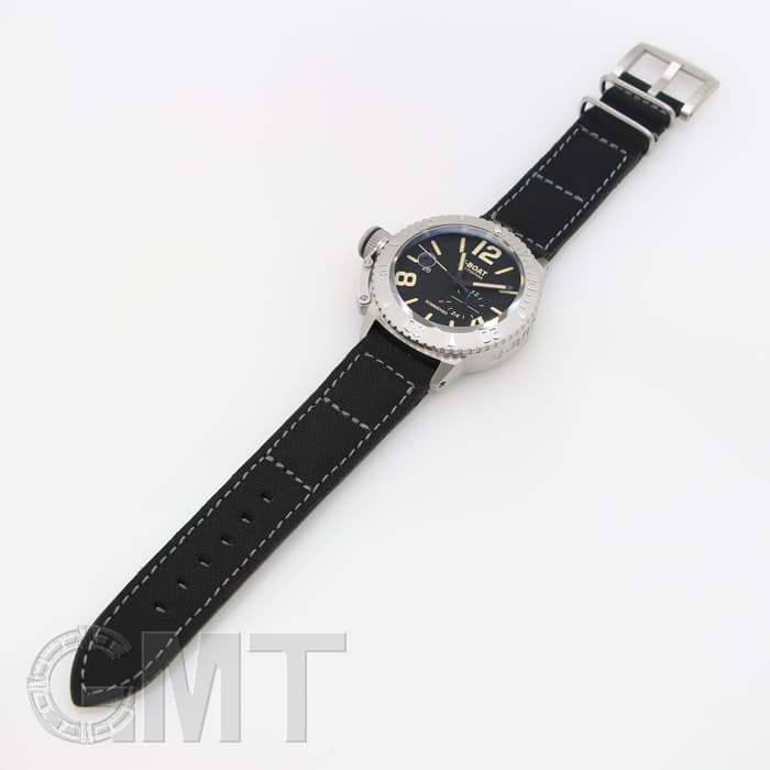 新品)U-BOAT ユーボート クラシコ ソンメルソ 9007 46mm ブラック SS