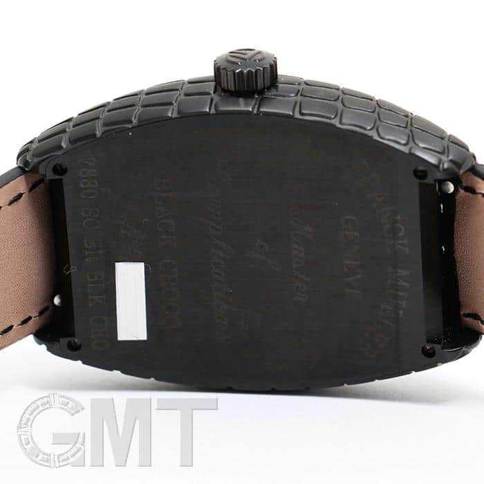 新品)FRANCK MULLER フランク・ミュラー トノーカーべックス ブラック