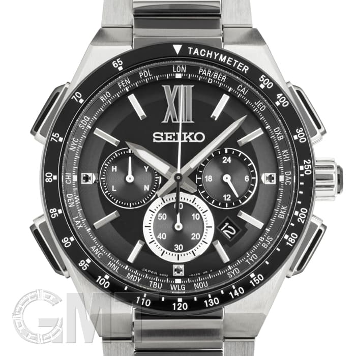 未使用)SEIKO セイコー ブライツ ワールドタイム ソーラー SAGA205