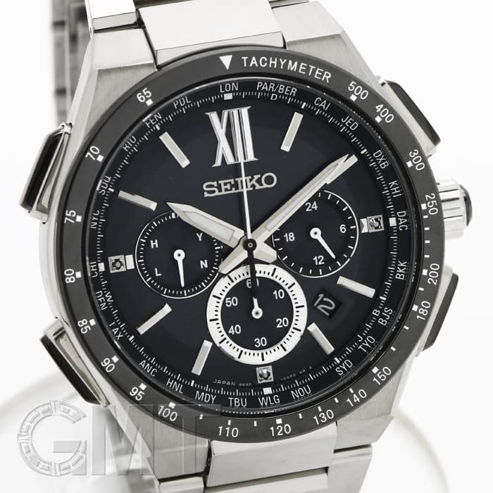 未使用)SEIKO セイコー ブライツ ワールドタイム ソーラー SAGA205