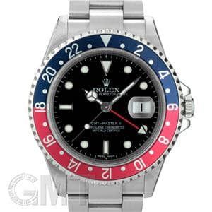 ROLEX ロレックス GMTマスター II 16710 ブルー/レッド スティックダイヤル メイン