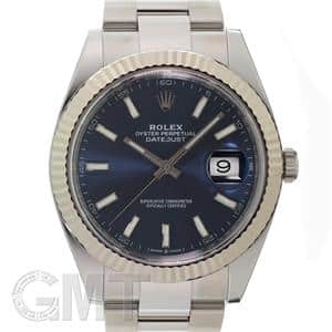 ROLEX ロレックス デイトジャスト 41 126334 ブルー オイスターブレスレット メイン