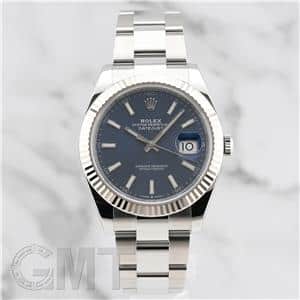 ROLEX ロレックス デイトジャスト 41 126334 ブルー オイスターブレスレット メイン