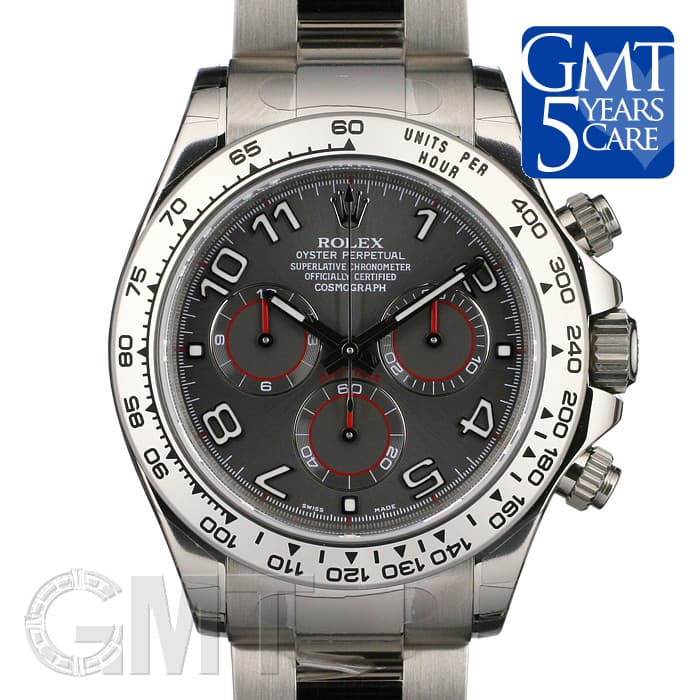 新品)ROLEX ロレックス デイトナ 116509 グレー アラビア（商品ID