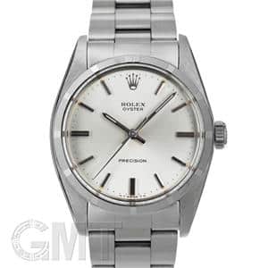ROLEX ロレックス オイスタープレシジョン 6427 シルバー エンジンターンドベゼル 保証書付 メイン