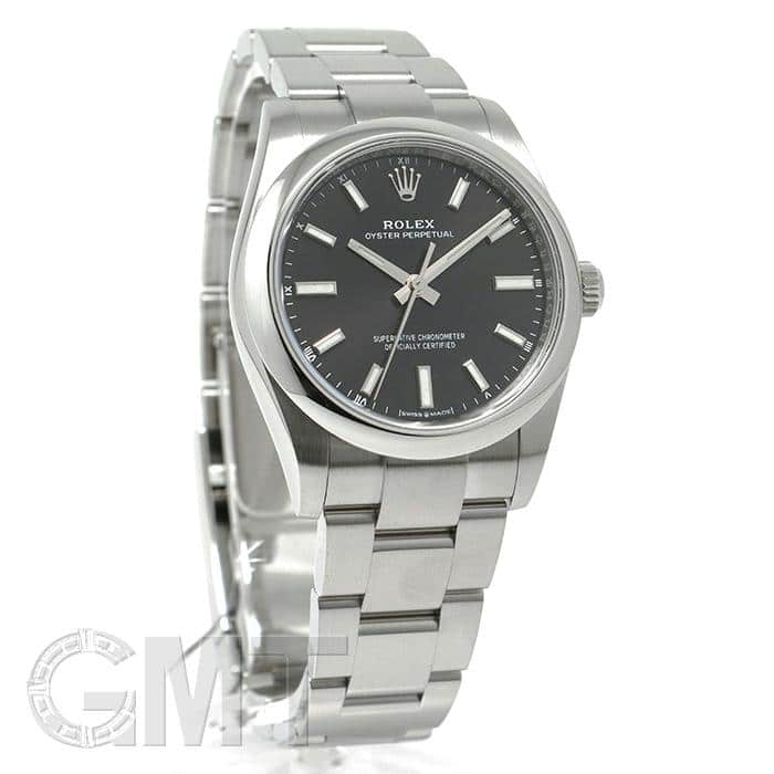 中古)ROLEX ロレックス オイスターパーペチュアル 124200 ブラック