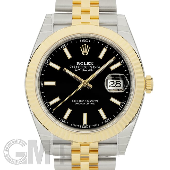 新品)ROLEX ロレックス デイトジャスト 41 126333 ブラック ジュビリー
