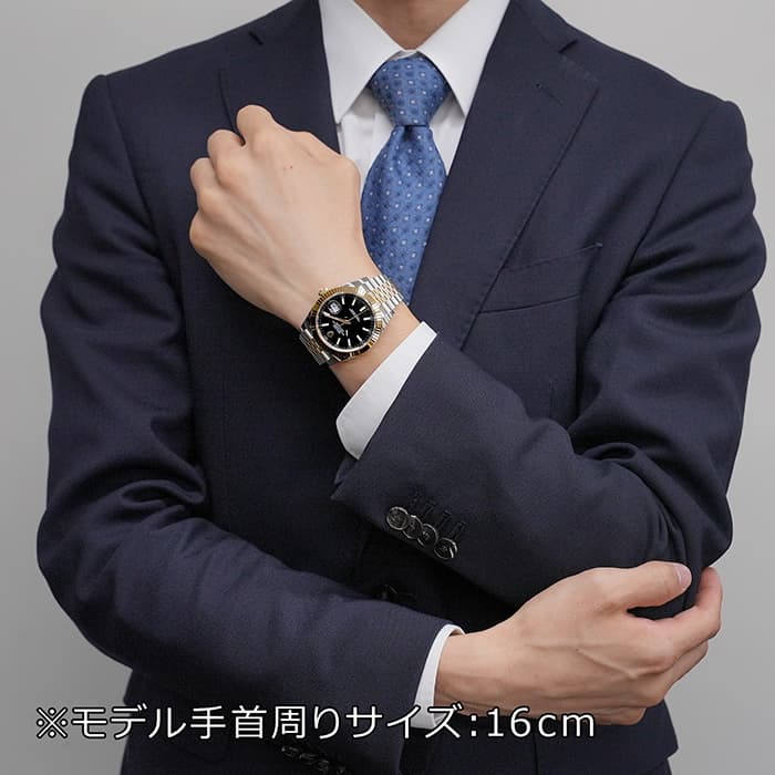 新品)ROLEX ロレックス デイトジャスト 41 126333 ブラック ジュビリー