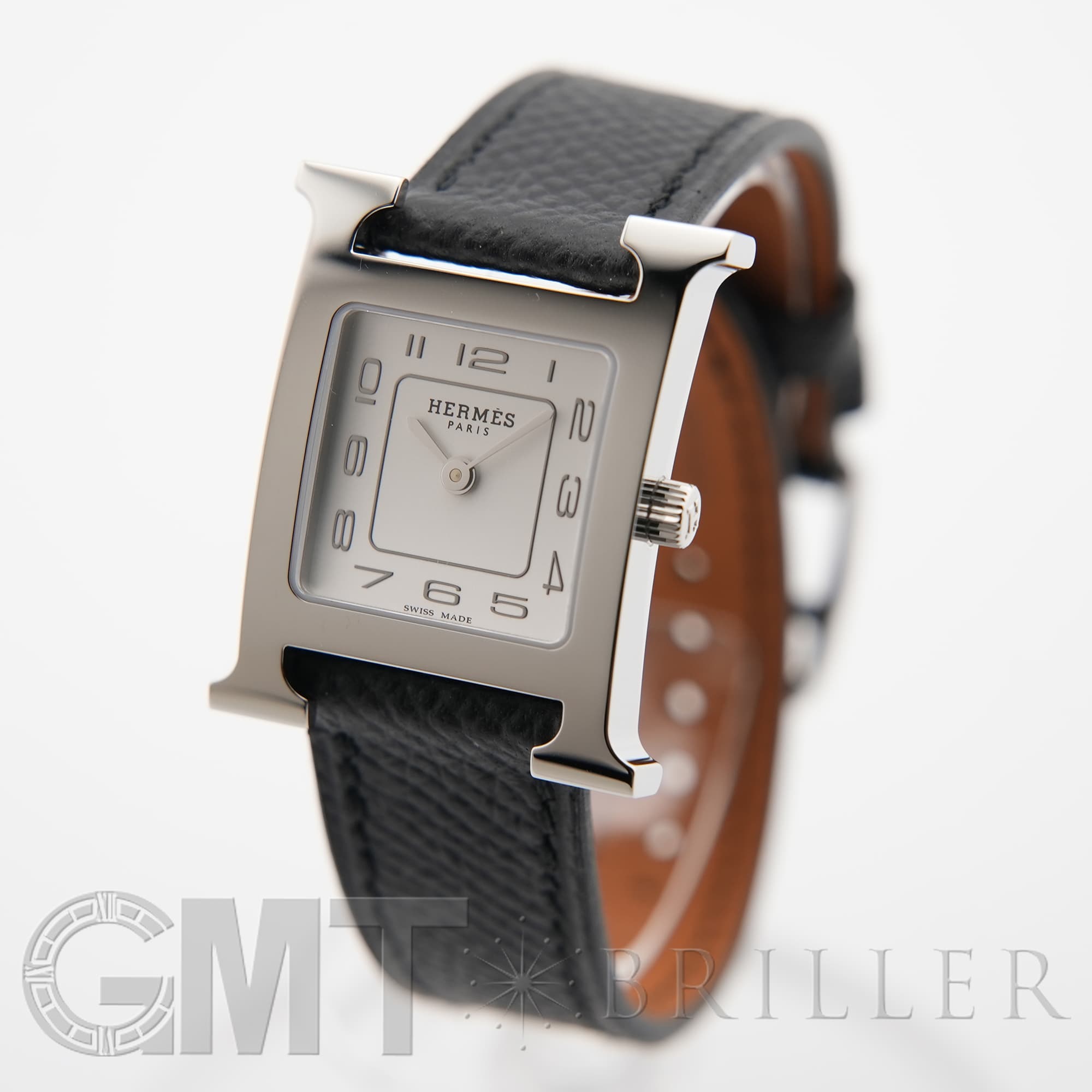 未使用)HERMES エルメス Hウォッチ HH1.210.227 ホワイト ノワール